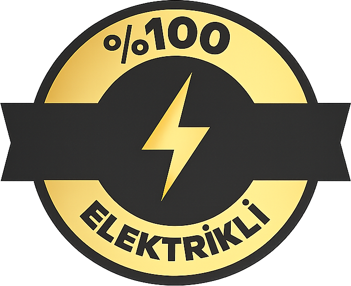 Yüzde 100 elektrikli